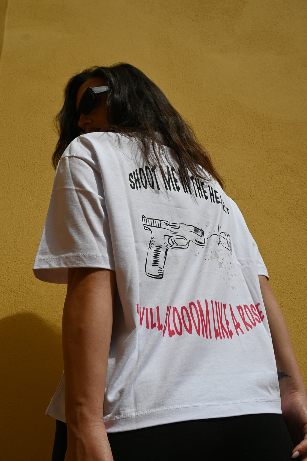 Shot through  the heart T-shirt